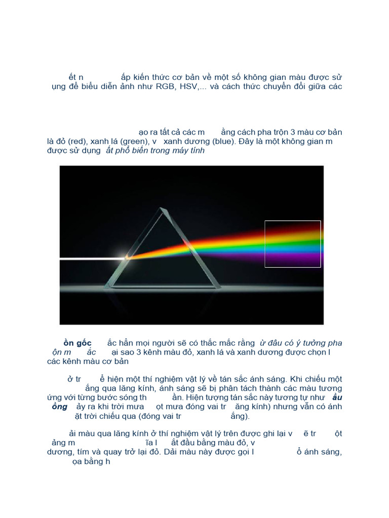 Xử Lý Ảnh Cơ Bản Với OpenCV Trong Python - v1 | PDF