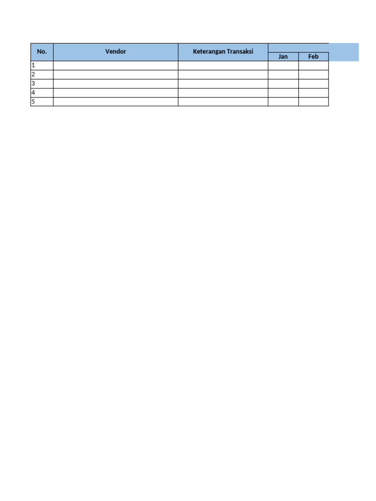 Format Buku Pembantu | PDF