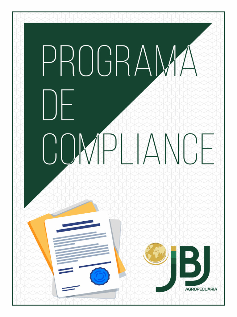 Programa de Compliance da JBJ Agropecuária | PDF | Conformidade ...