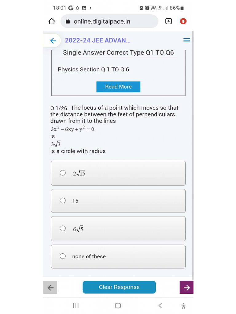 Hard Test of Straight Lines | PDF