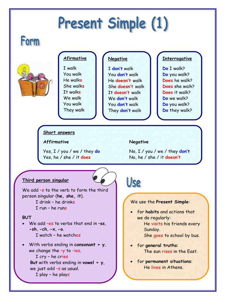Present Simple | PDF