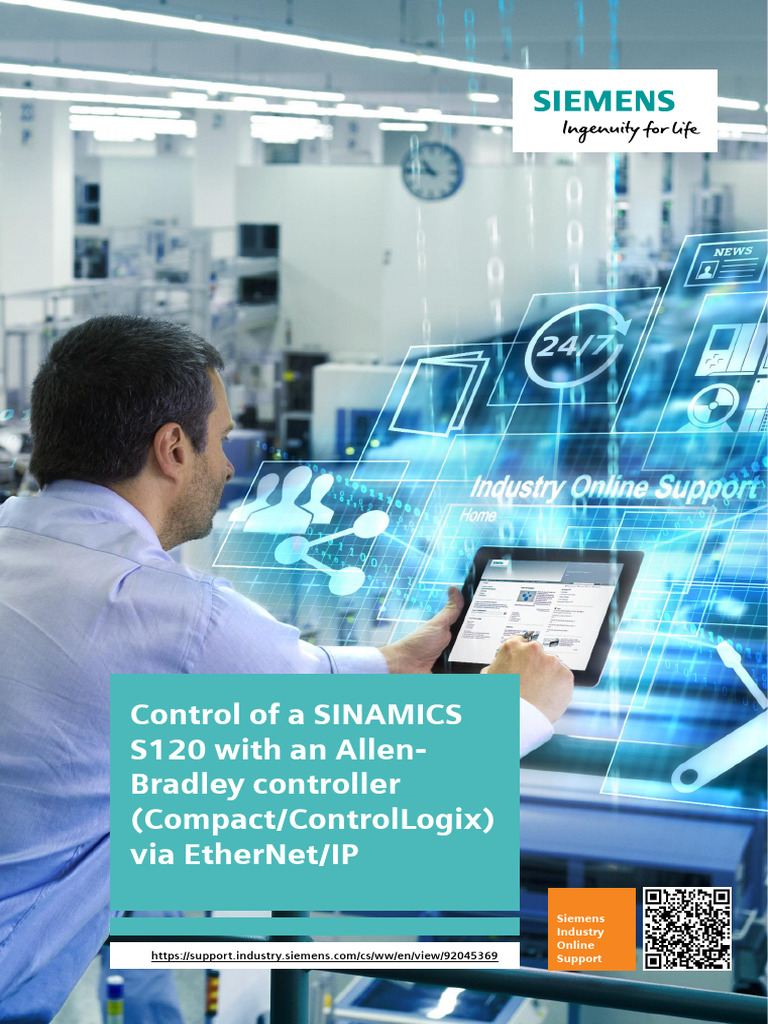 SINAMICS S120 Control via EtherNet/IP | PDF | Legal Liability ...