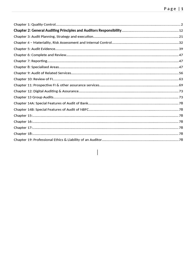 Audit Quality Control and Ethics Guide | PDF | Audit | Auditor's Report