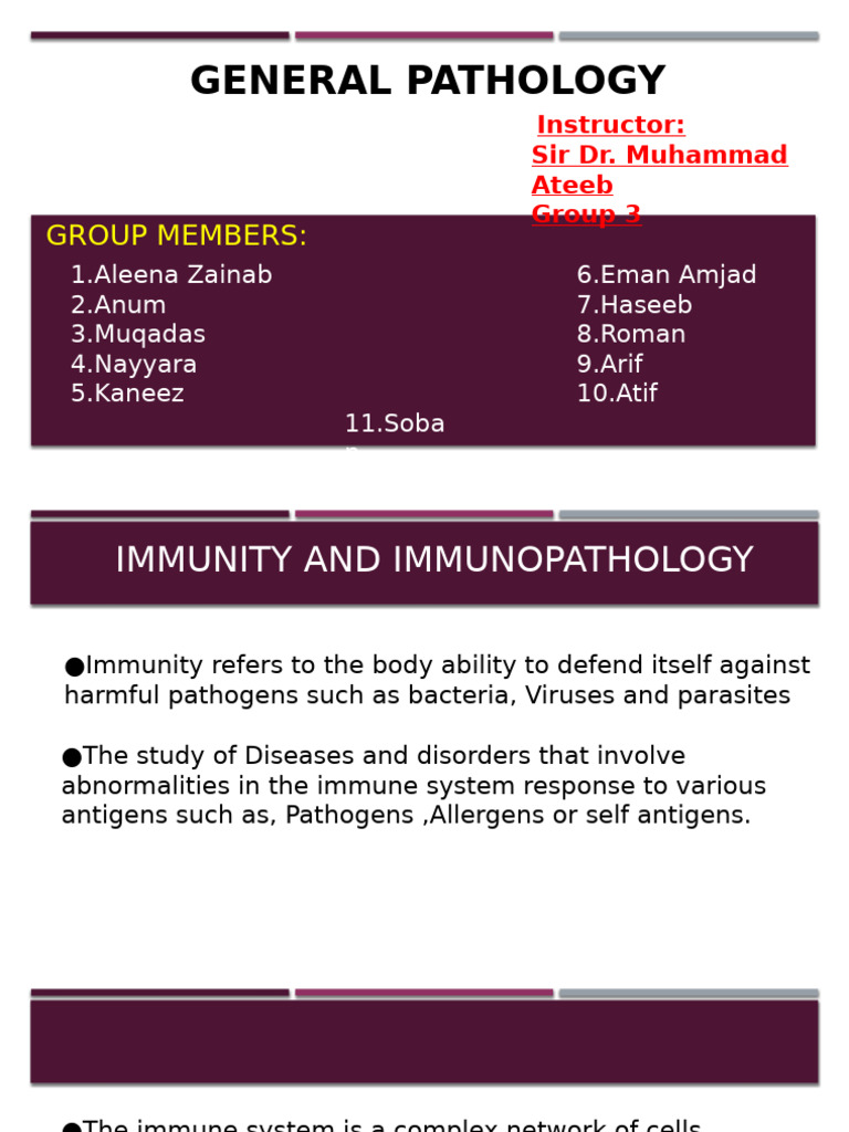 Immunity and Autoimmune Disorders Overview | PDF | Immune System ...
