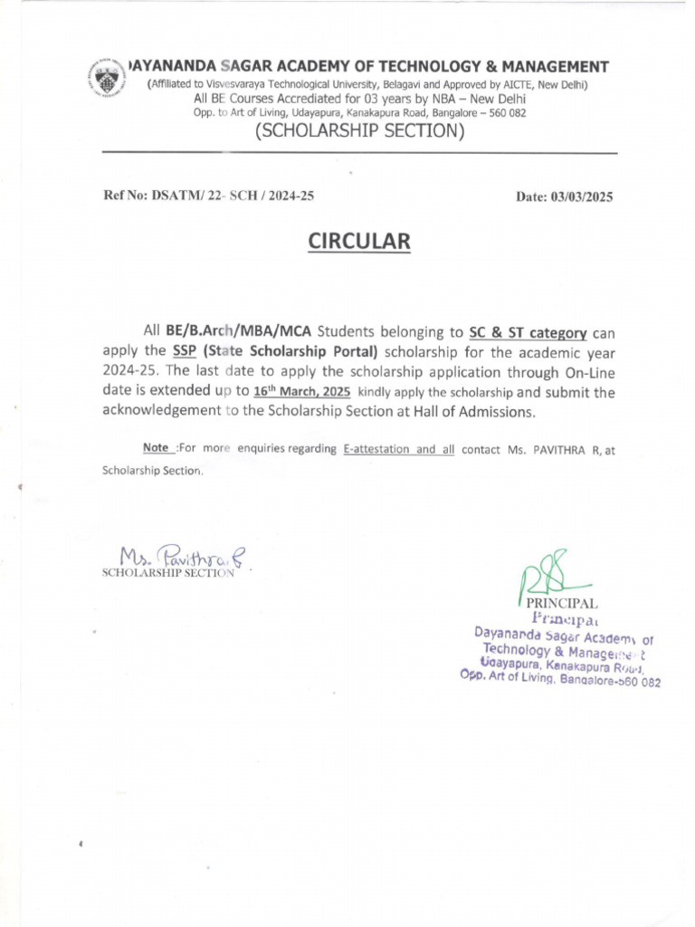 Circular No - 22 | PDF