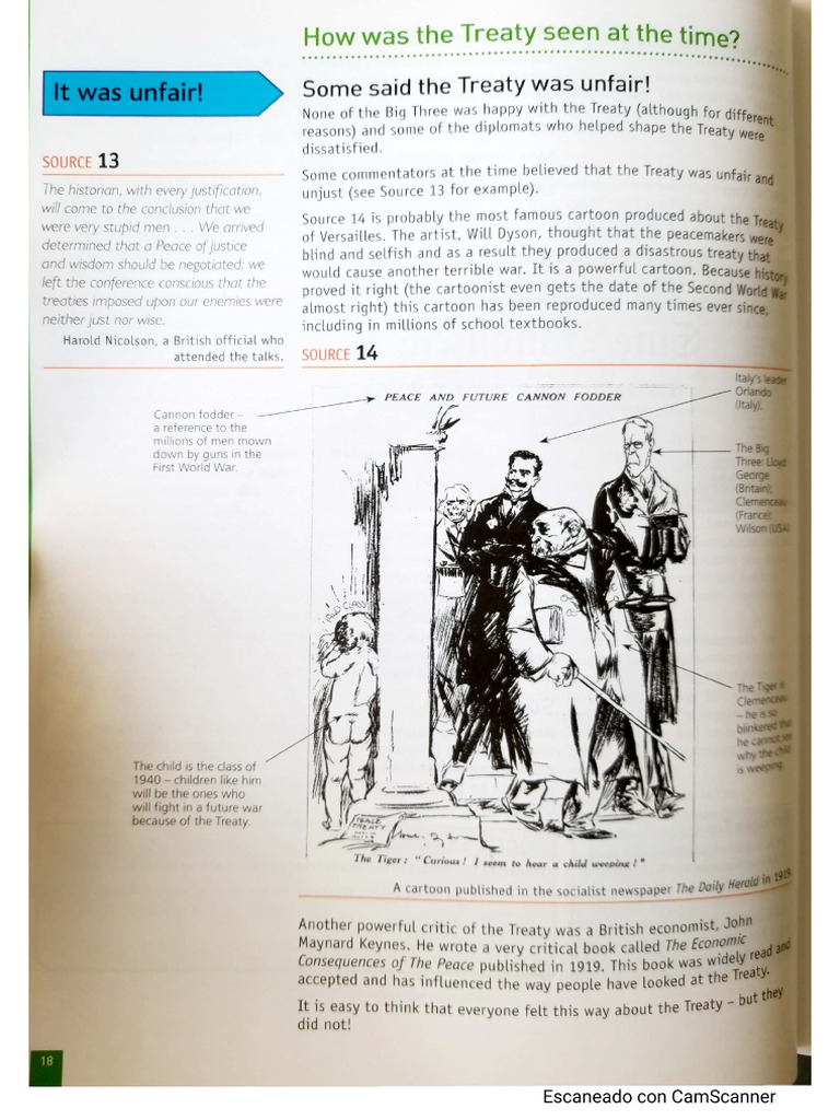 Treaty of Versailles | PDF