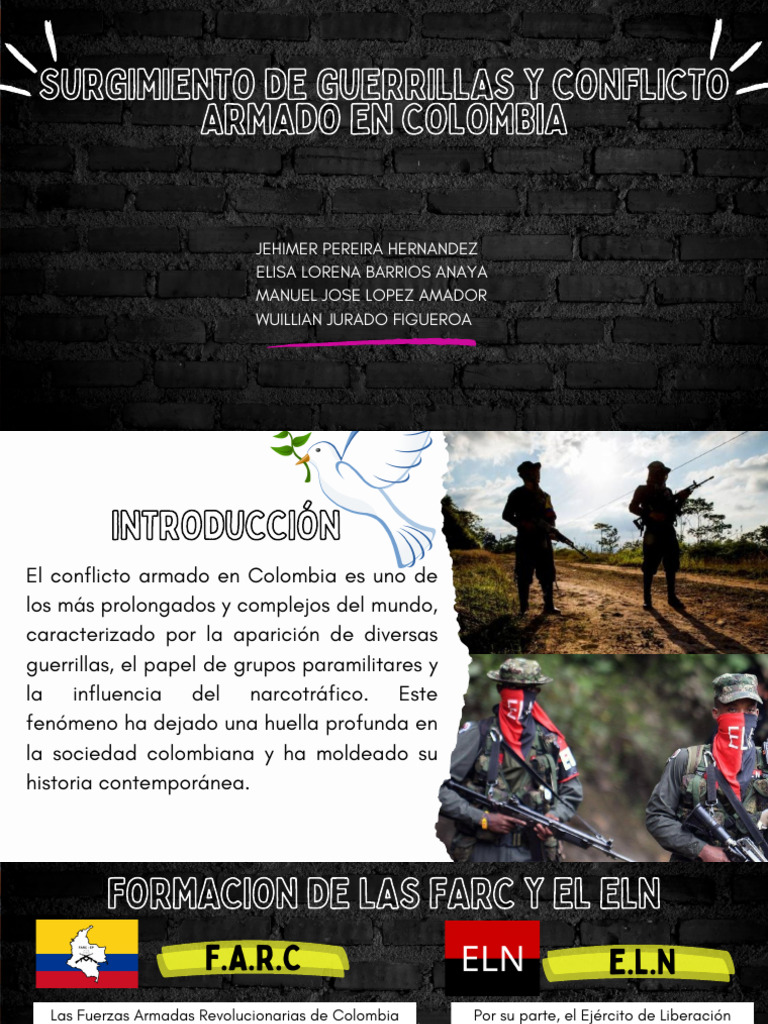Surgimiento de Guerrillas y Conflicto Armado en Colombia | PDF | Guerra ...