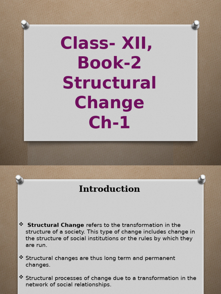 Structural Change | PDF | British Raj | Colonialism
