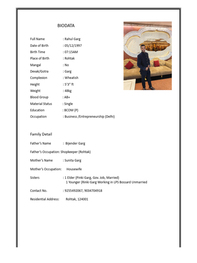 Rahul 1 | PDF
