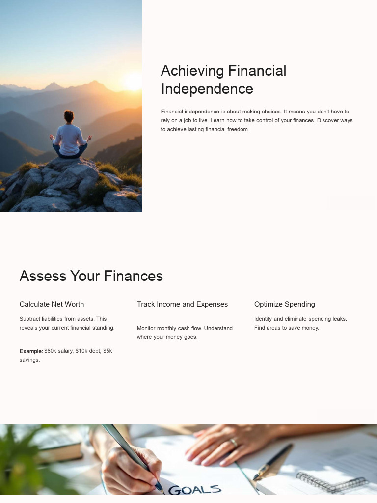 Achieving Financial Independence PDF Investing Bonds (Finance)