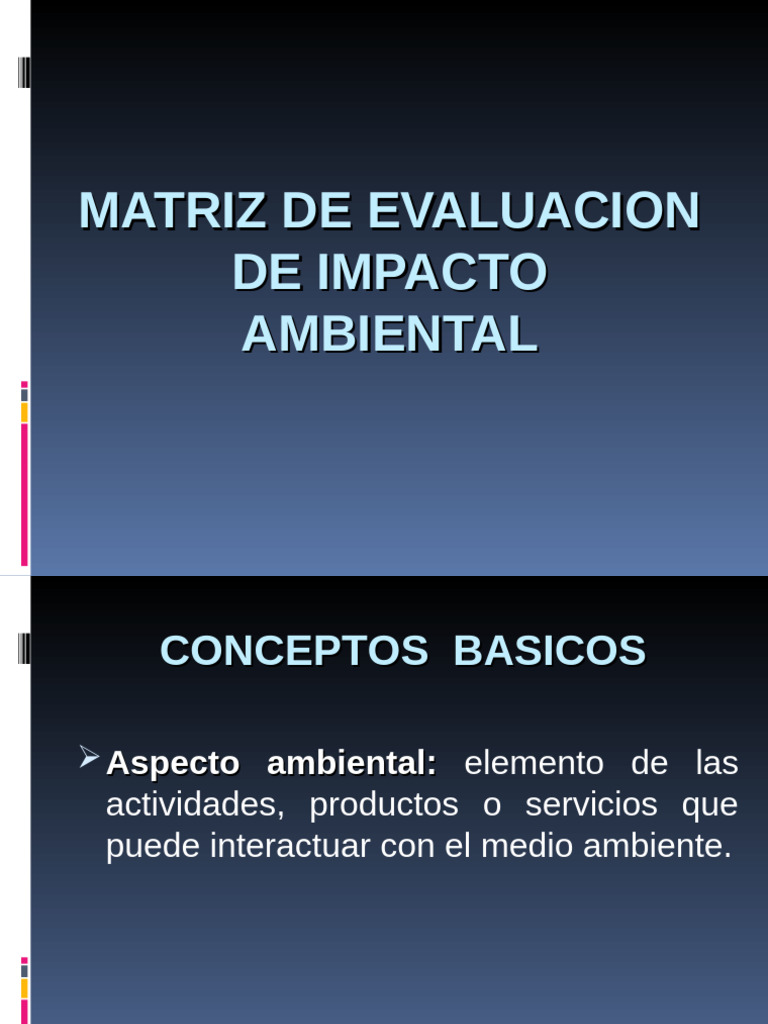 Evaluación de Impacto Ambiental | PDF | Residuos | Agua