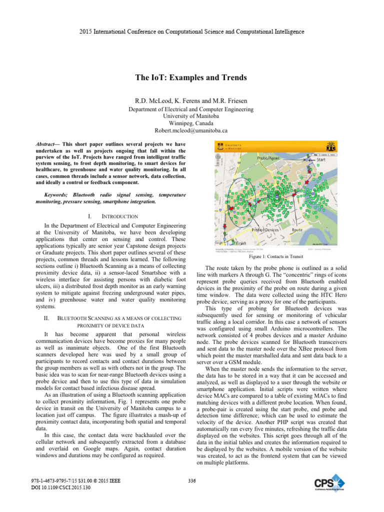 IoT Applications in Smart Monitoring | PDF | Printed Circuit Board ...