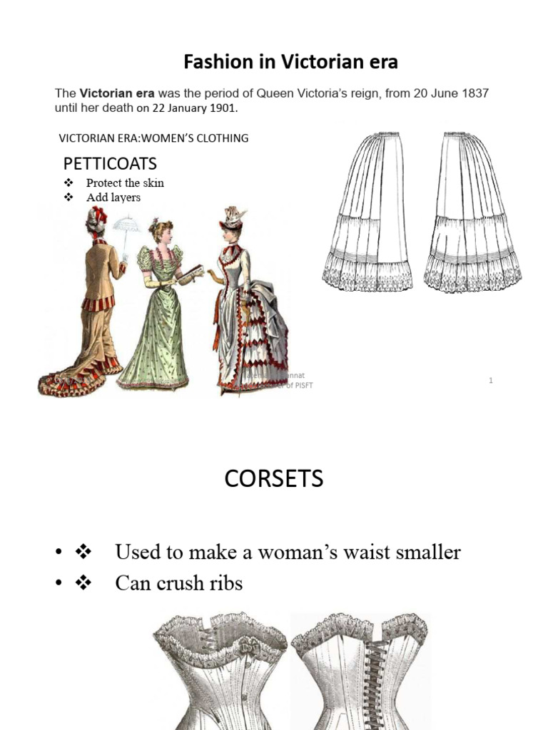 Victorian Era Women's Fashion Guide | PDF | Clothing | Fashion