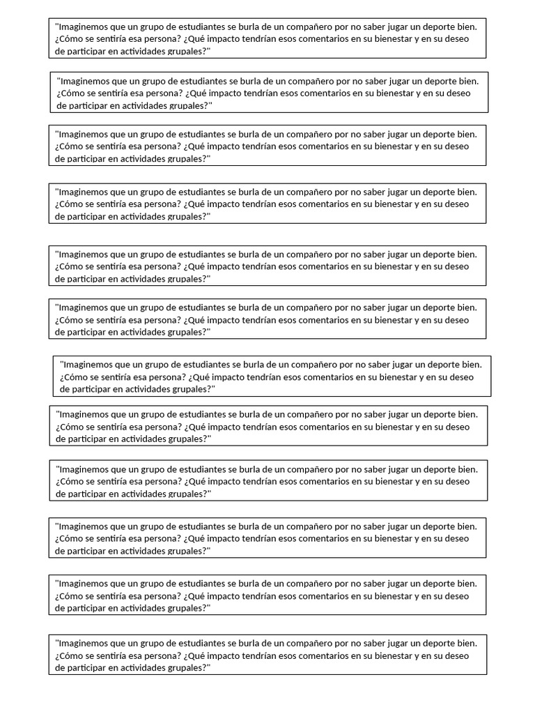 situacion problematica. | PDF