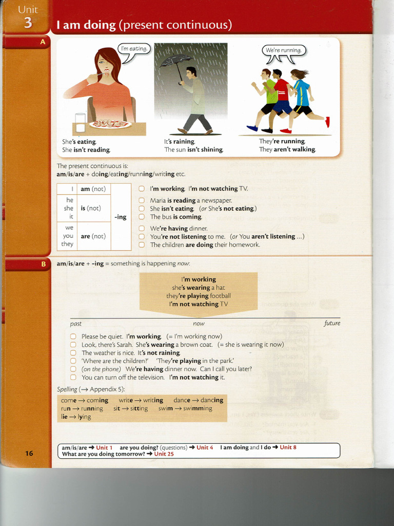 Present Continuous | PDF