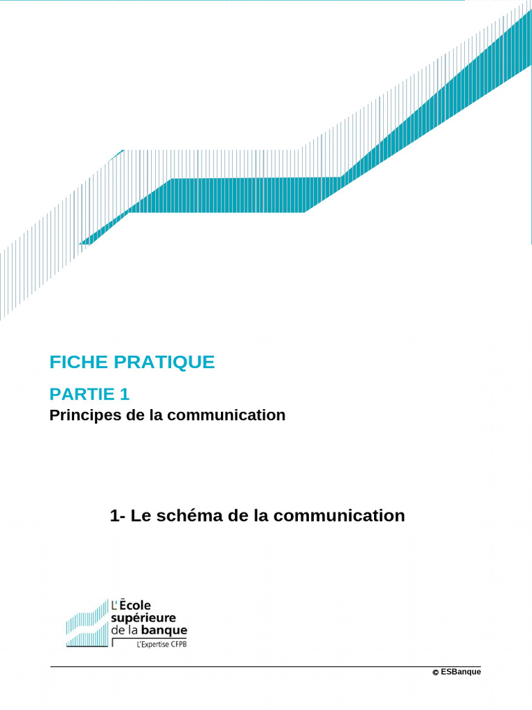 Schéma de la communication en banque | PDF | la communication ...