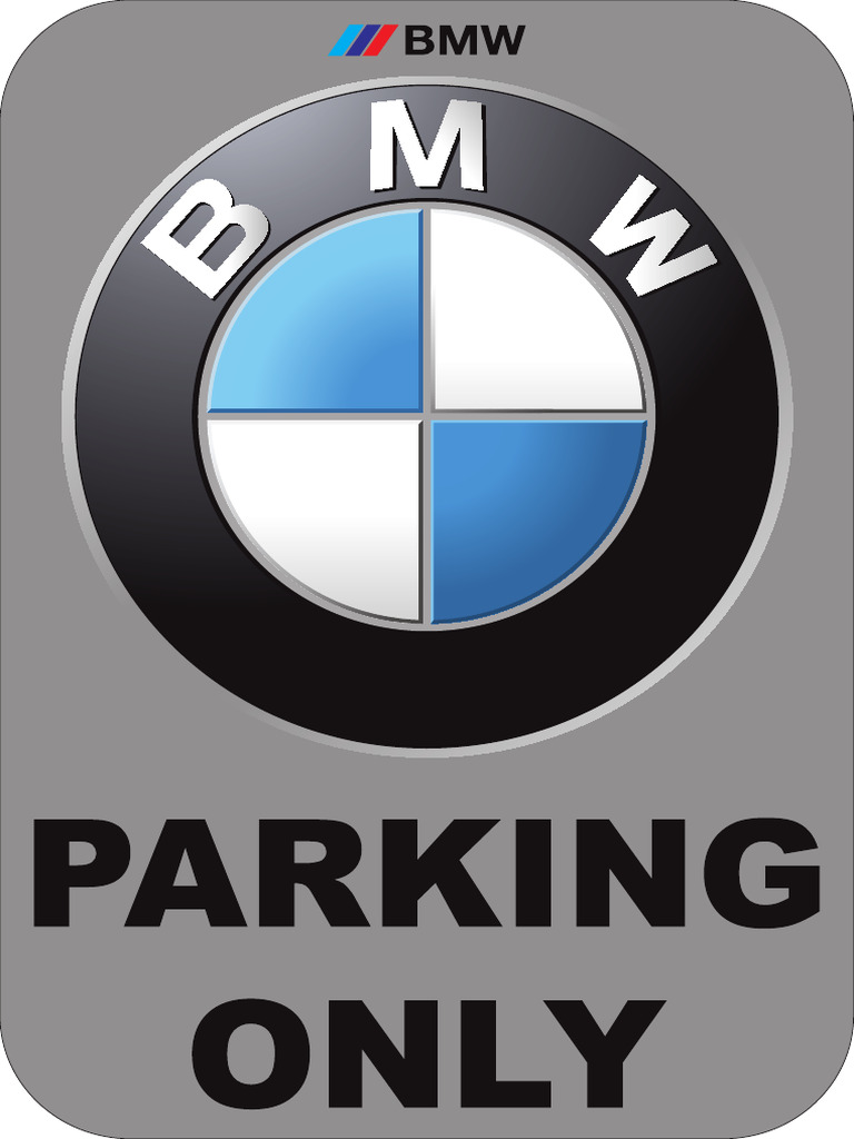 BMW Parking Only | PDF