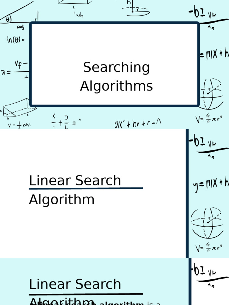 Search Algorithms Overview and Methods | PDF