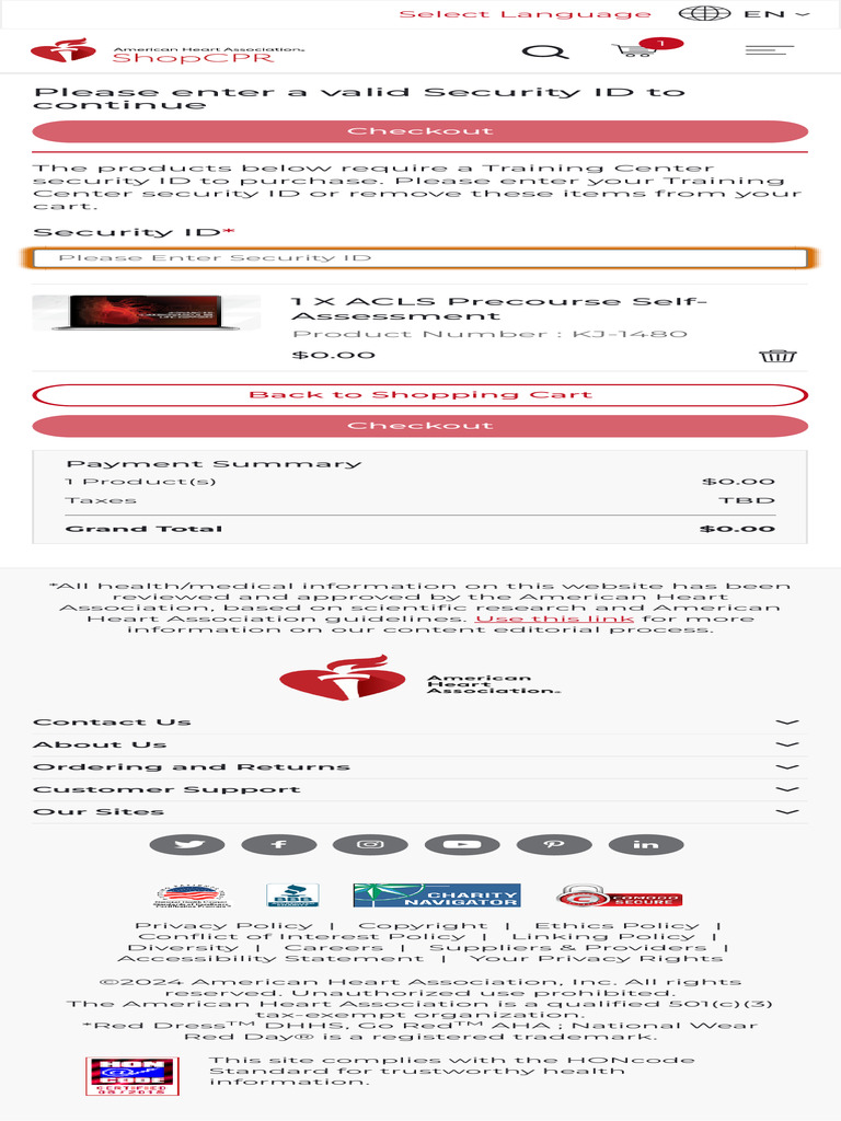 Security ID | PDF