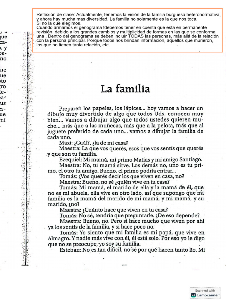 Cuento La Familia | PDF