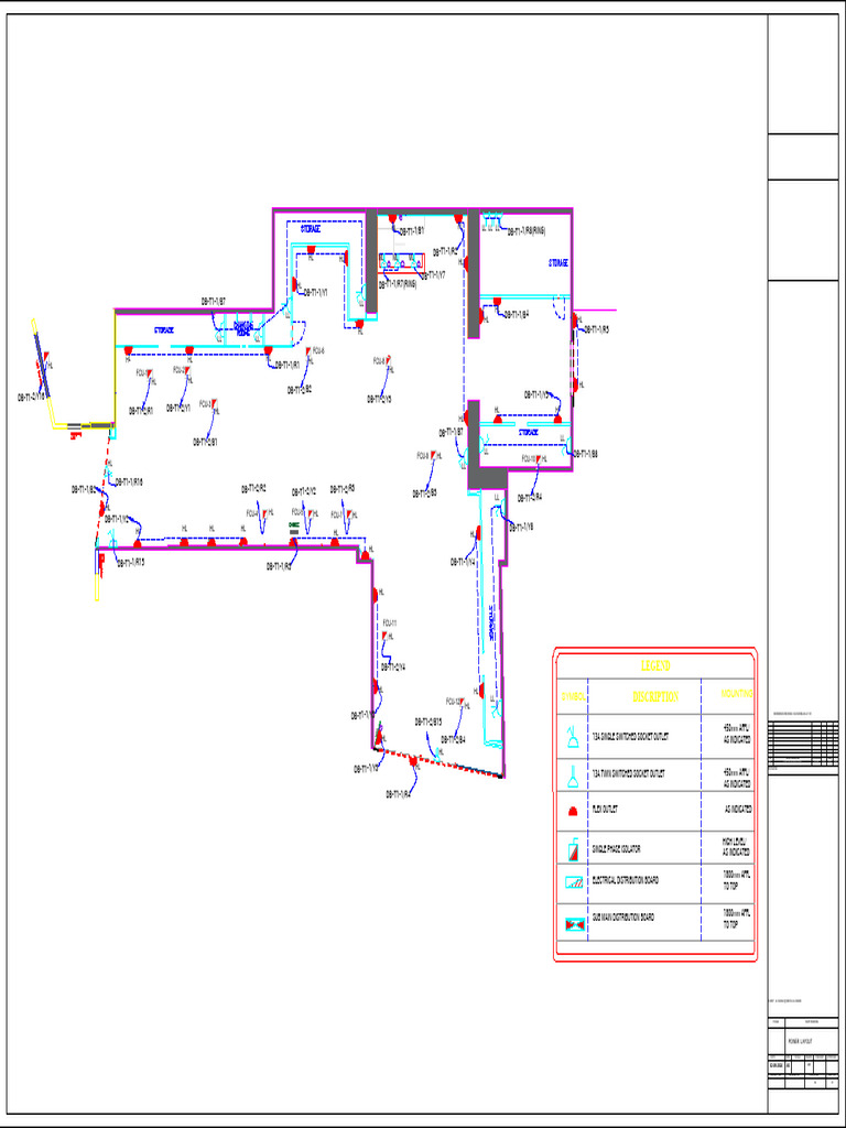 Power Layout for Al Shia Ka Project | PDF