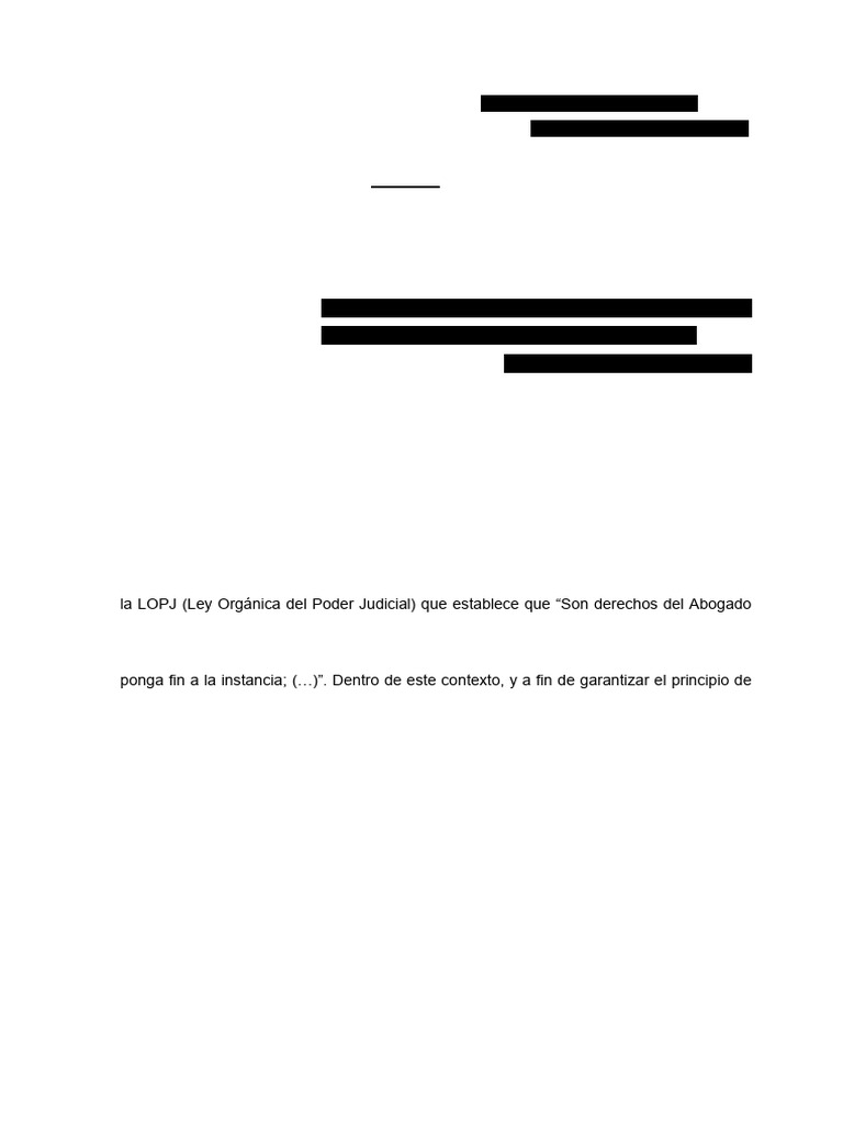 Solicito Informe Oral | PDF