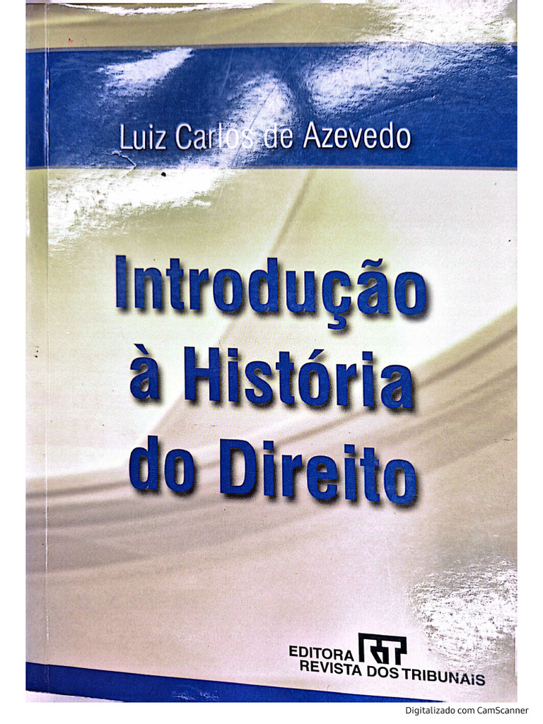 Introdução À História Do Direito | PDF