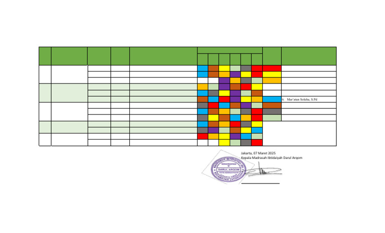 Jadwal Asts Genap Dan Asat 2024 2025 Pdf