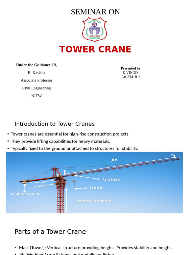 Tower Crane | PDF