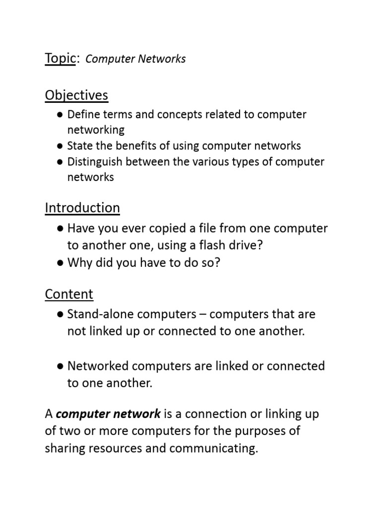 Understanding Computer Networks Basics | PDF | Computer Network | Radio
