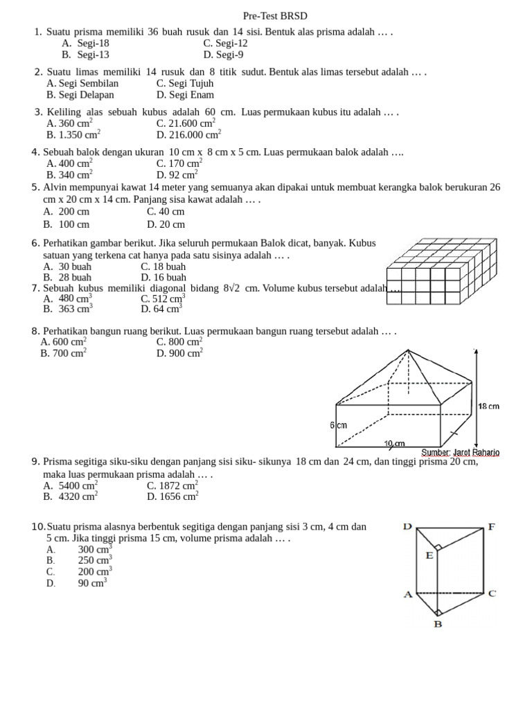 Pre-Test 2 | PDF
