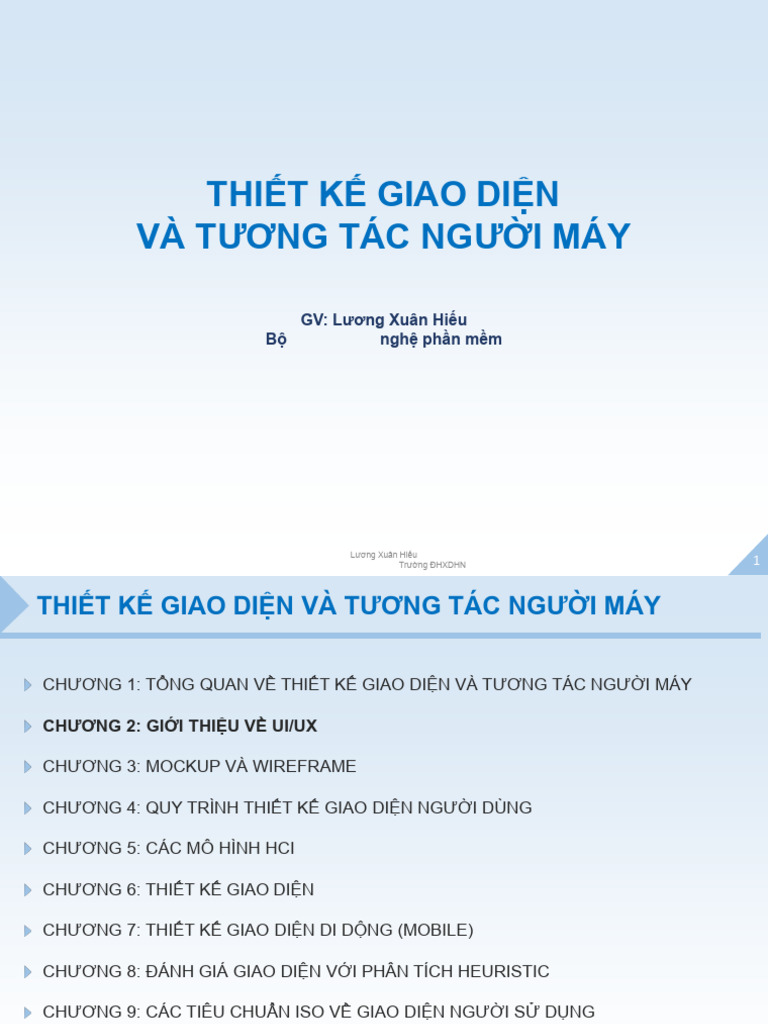 Slide Chuong2 | PDF