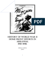 WWII Arkansas Home Front History