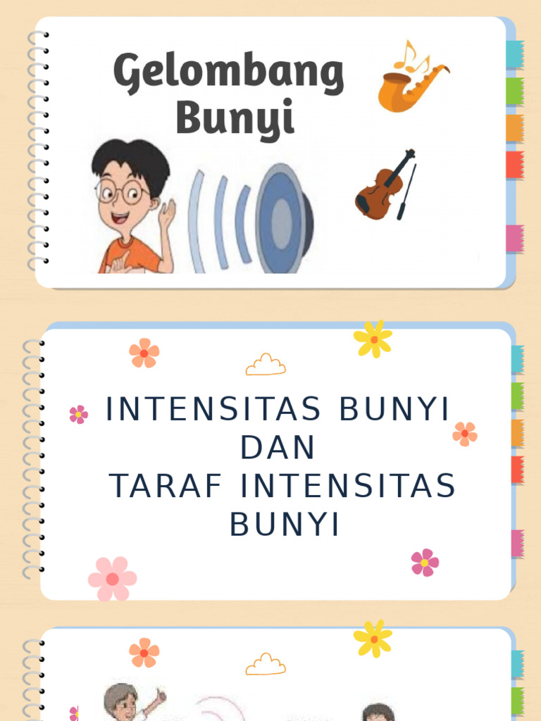 Keterangannya Intensitas Bunyi dan Aplikasinya | PDF