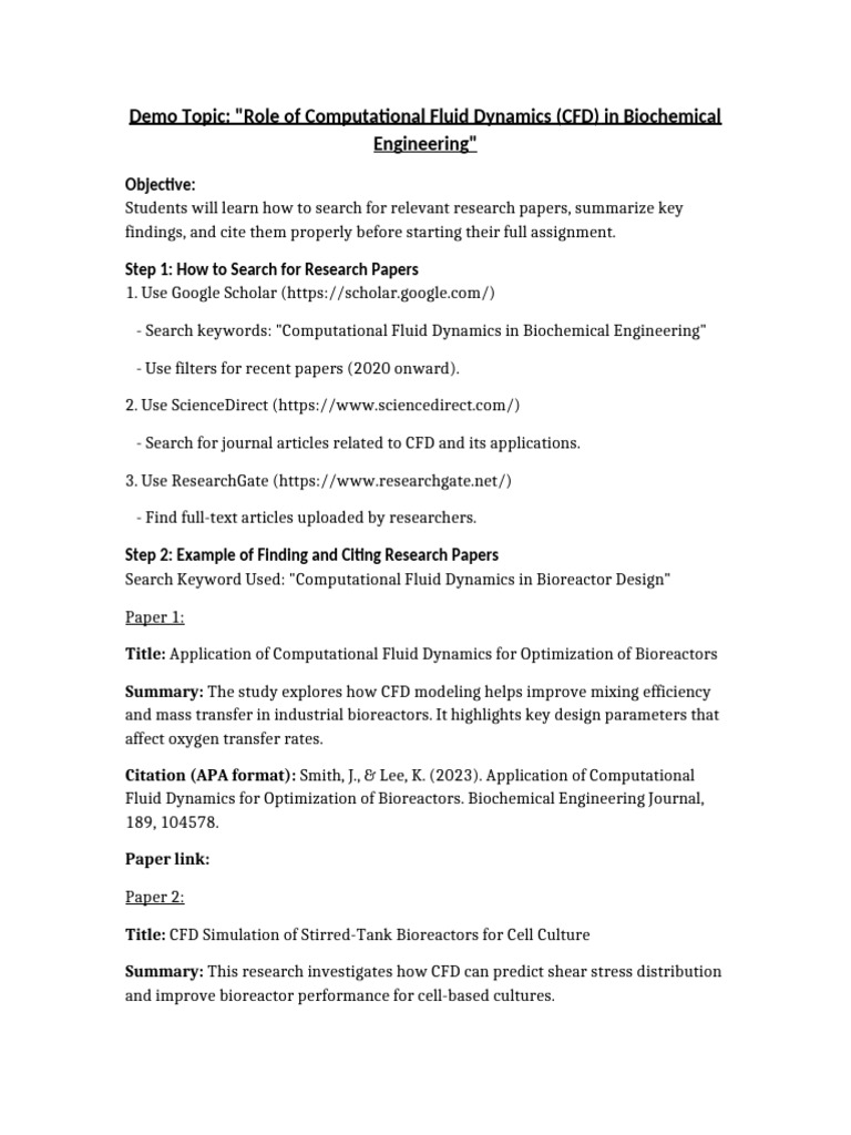Mini report outline | PDF