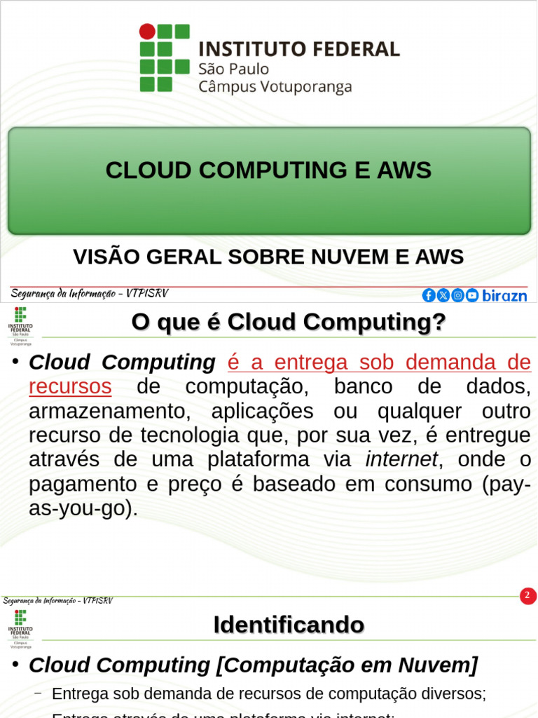 Vantagens e Tipos de Cloud Computing | PDF | Computação em nuvem ...