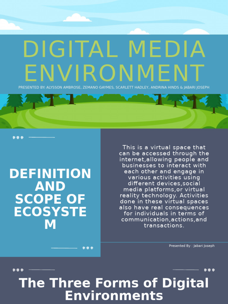 Understanding the Digital Media Ecosystem | PDF | Mobile Game | Virtual ...