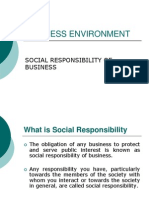 Social Responsiblity of Business