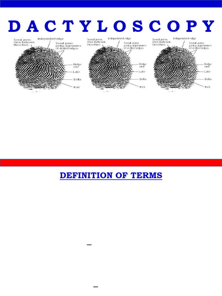 Ninhydrin vs. Victoria Pure Blue in Fingerprint Development | PDF ...