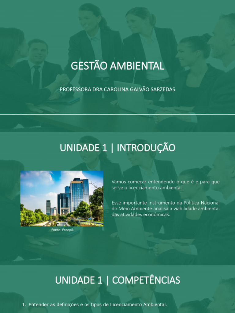 Licenciamento Ambiental: Tipos e Processos | PDF | Declaração de ...