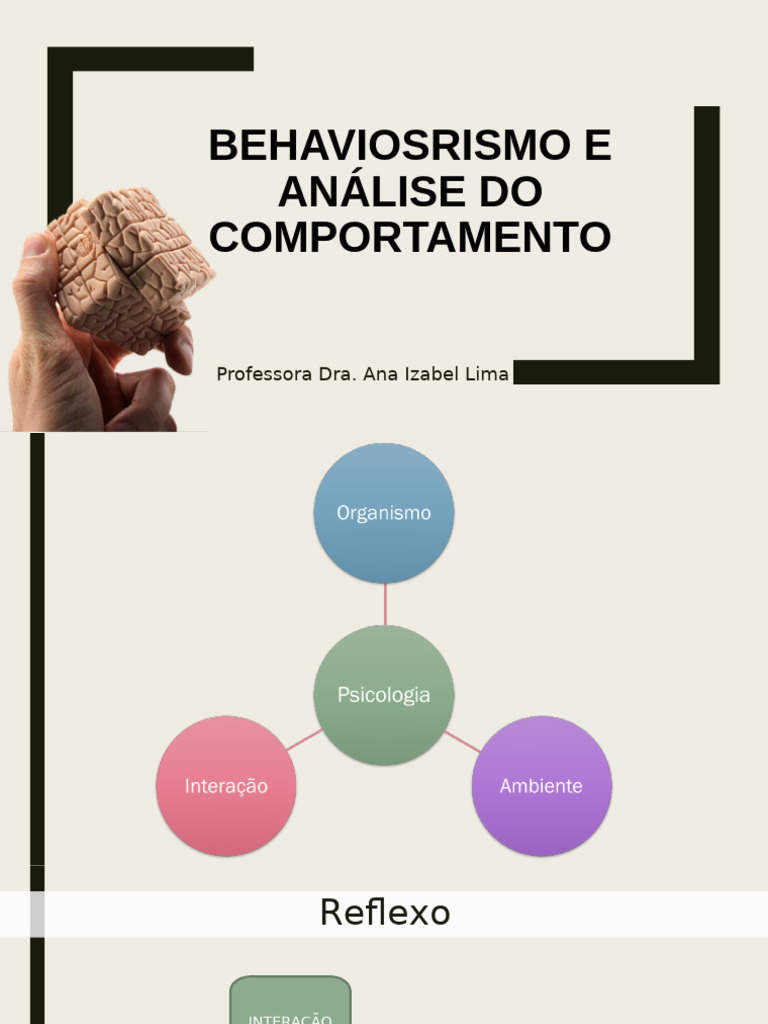 Aula 4 - Behaviorismo | PDF | Condicionamento clássico | Reforço