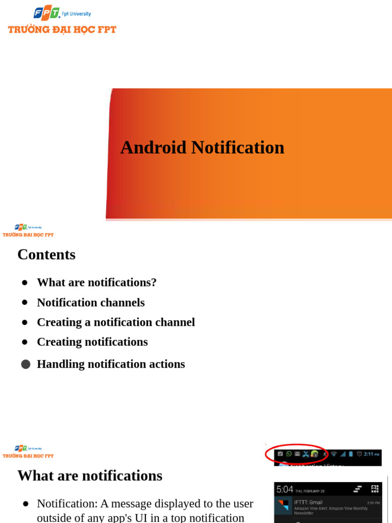 Android Notification Channels Explained | PDF | Mobile App | Android ...