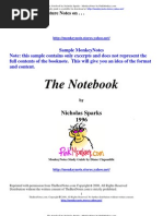 Download PmNotebook Nicholas Sparks Sample com by charan_pai SN85003643 doc pdf
