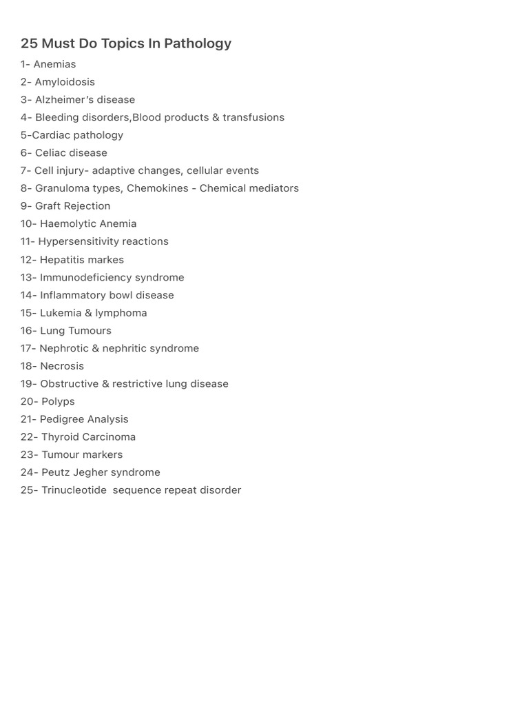 Essential Topics in Pathology, Microbiology, and Pharmacology | PDF