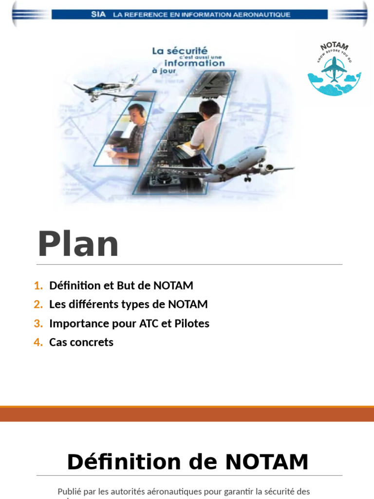 Comprendre les NOTAM en aviation | PDF