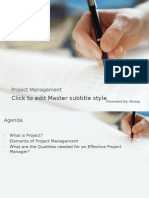 Project Management Essentials