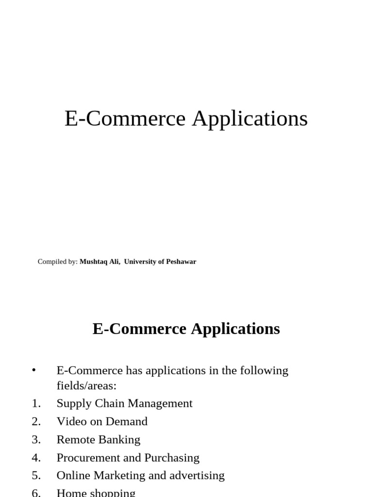 ECOMM02 | PDF | E Commerce | Supply Chain Management