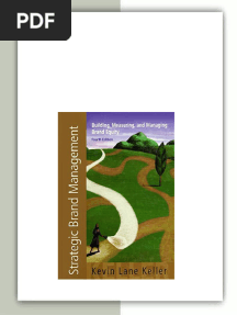 Strategic Brand Management: Building, Measuring, and Managing Equity, 4th pdf download