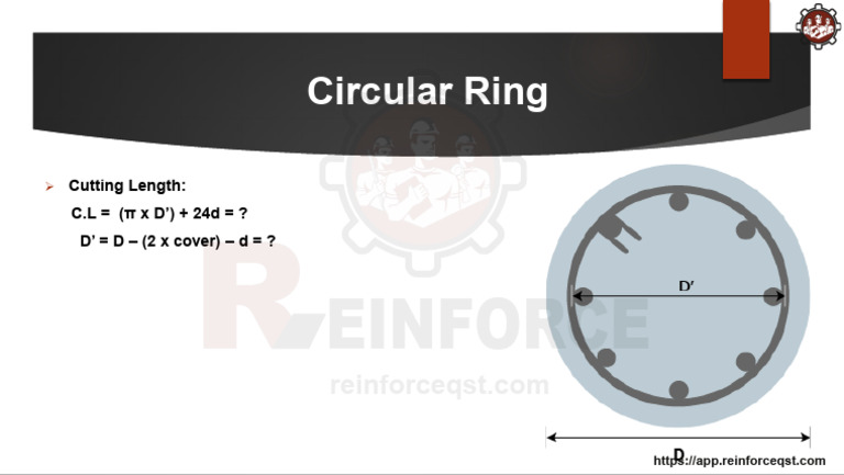 Circular Ring Cutting Length Formula | PDF