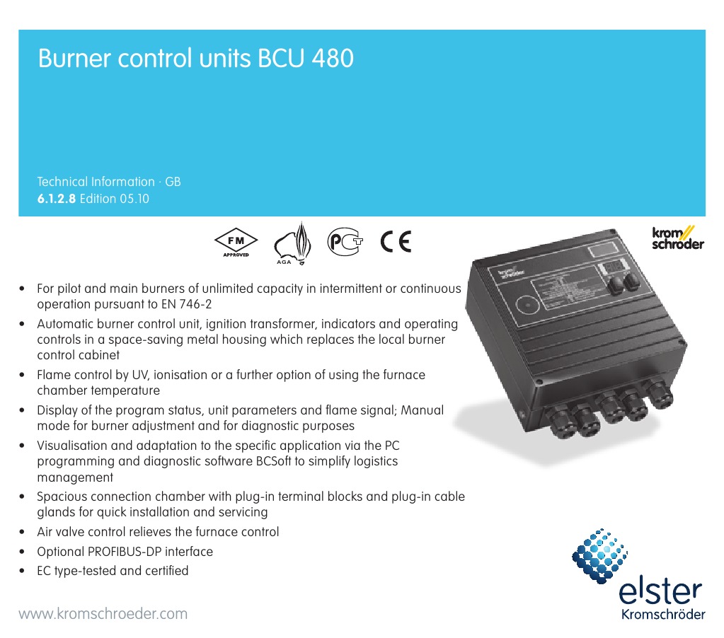 Burner Control Units BCU 480: Technical Information GB | PDF